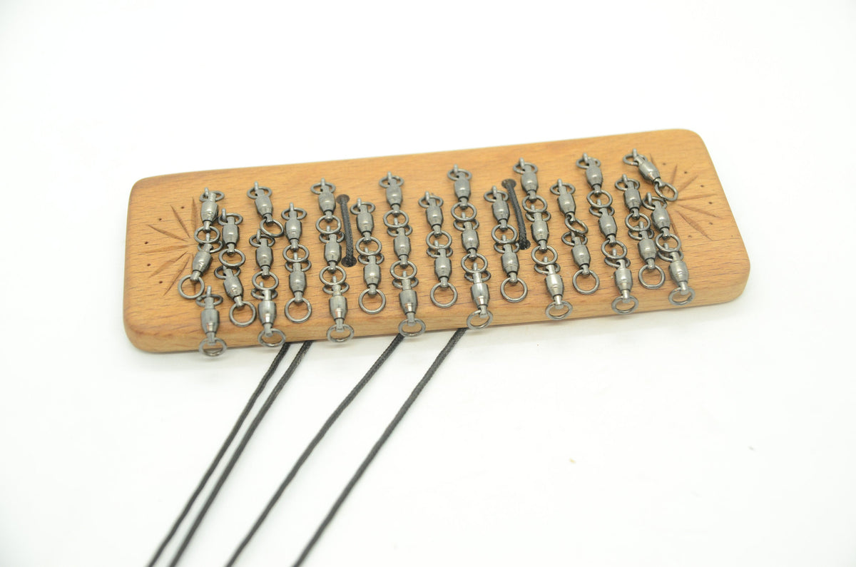 Swivels for tablet weaving, Swivel plate with 38 swivels,Weaving post