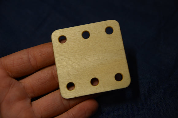 6 holes tablets (6 x 6 cm)