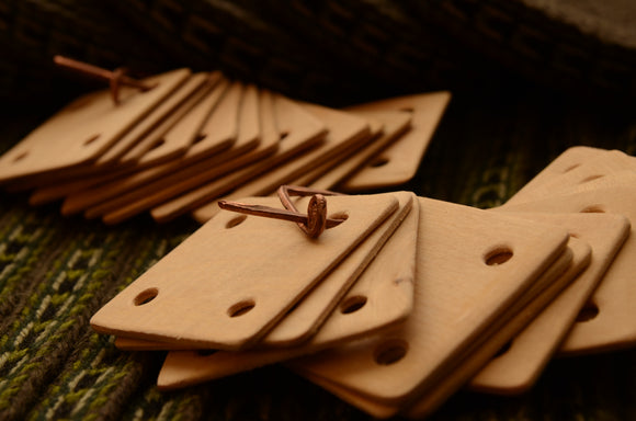 Tablet weaving cards