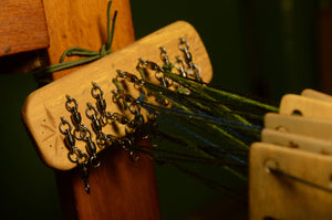 Swivels for tablet weaving / Weaving post / Tool, turning yarn back /  Card weaving / Tablet weaving / Braid weaving / Spinners for weaving