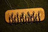 Swivels for tablet weaving / Weaving post / Tool, turning yarn back /  Card weaving / Tablet weaving / Braid weaving / Spinners for weaving