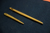 Nalbinding Needles, 2 needles,  Handcarved needle, Oaken needles, Nålebinding, Naalbinding needle, Medieval art, Viking craft, Baltic art