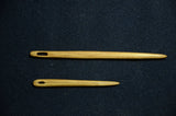 Nalbinding Needles, 2 needles,  Handcarved needle, Oaken needles, Nålebinding, Naalbinding needle, Medieval art, Viking craft, Baltic art