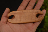Weaving shuttle / weaving tools / loom parts / Tablet weaving / Card weaving / Hardwood shuttle / Wooden shuttle / Fiber arts / Inkle loom