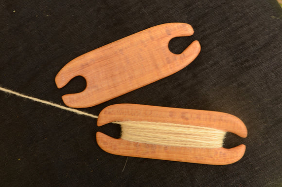 Weaving shuttle / weaving tools / loom parts / Tablet weaving / Card weaving / Hardwood shuttle / Wooden shuttle / Fiber arts / Inkle loom