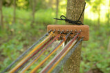Swivels for tablet weaving / Weaving post / Tool, turning yarn back / Card weaving / Tablet weaving / Braid weaving / for 16 weaving cards