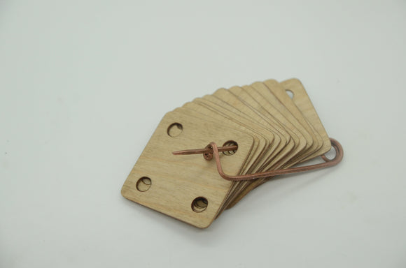 Super thin tablet weaving cards / 1 mm thickness tablets / Weaving tablets / Medieval weaving tools / Tablet weaving / Card weaving