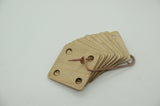 Super thin tablet weaving cards / 1 mm thickness tablets / Weaving tablets / Medieval weaving tools / Tablet weaving / Card weaving