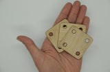 Super thin tablet weaving cards / 1 mm thickness tablets / Weaving tablets / Medieval weaving tools / Tablet weaving / Card weaving