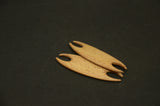 Tablet weaving shuttle / Shuttle for card weaving / Beech wood / Braid  weaving / Inkle loom shuttle / Tool for weaving  / Handmade shuttle