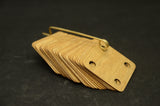 Thin weaving cards, 1 mm thickness, 5x5cm, Tablets for weaving, tablet weaving,Set of 10 - 100, Hardwood tablets, Weaving tool