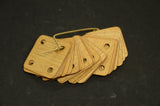 Thin weaving cards, 1 mm thickness, 5x5cm, Tablets for weaving, tablet weaving,Set of 10 - 100, Hardwood tablets, Weaving tool