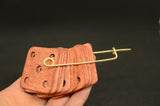 Tablet weaving cards /5 holes weaving cards/ Wooden tablets /  set of 8 - 100 pcs / 5 cm x 5 cm/ Braid weaving/ Tablet weave / Weaving loom