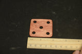 Tablet weaving cards /5 holes weaving cards/ Wooden tablets /  set of 8 - 100 pcs / 5 cm x 5 cm/ Braid weaving/ Tablet weave / Weaving loom