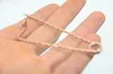Handforged twisted pin/ 9-10cm length/ Copper pin for weaving / Tablet weaving / Card weaving /  Medieval reenactment pin / Tablets fastener