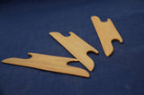 Knife edge shuttle, Tablet weaving, Shuttle for card weaving, Inkle weaving, Beech shuttle, Small shuttle Bevelled shuttle, Loom weaving