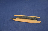 Weaving shuttle for Tablet Inkle Loom Belt Strap weaving / Card weaving / Knife edge shuttle/  Small shuttle/ ~11 cm length / Wooden shuttle
