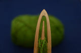 Net shuttle / Weaving shuttle / 17 cm length / Tablet weaving/ Inkle weaving/ Beech wood / Saami style shuttle/ Hammock making/ Rigid Heddle