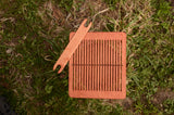 Rigid heddle with shuttle, 20 holes,  Braid weaving,Backstrap loom,Rigid heddle shuttle, Table loom, Viking reenactment, Viking weaving