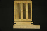 Rigid heddle with shuttle, 20 holes, Bandweaving, Backstrap loom, Rigid heddle shuttle, Viking reenactment, Inkle weaving, Ethno weaving