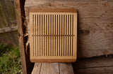 Rigid heddle board with Netting shuttle/ Saami shuttle/ Backstrap weaving/ Inkle weaving/ Handweaving loom/ Viking craft/ Band weaving