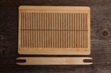 Rigid Heddle, 39 holes, ASH wood trimming, Weaving board, Weaving plate, Backstrap weaving, Inkle weaving,Backstrap loom, Viking craft
