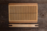 Rigid Heddle Weaving Loom with shuttle, 39 holes, OAK trimming, Weaving board, Backstrap weaving,Inkle weaving/ Backstrap loom/ Viking craft