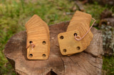 Weaving Tablets with dots, 1,5 mm, Tablet weaving cards, Cards forweaving, 10 - 100 cards in set, Medieval weaving, Viking craft, Ethno art