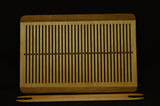 Rigid Heddle, OAK trimming, 34 holes, Weaving Loom, loom with shuttle, Weaving board,Backstrap weaving,Inkle weaving, Viking craft