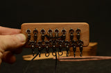Tablet weaving kit, 16 tablets, Set for card  weaving,  weaving swivels, weaving shuttle, copper pin, tablets for weaving, Medieval weaving