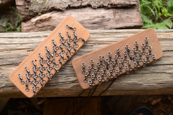 Swivels for tablet weaving, 38 ball bearing swivels,Weaving post, Card weaving, Tablet weaving,Braid weaving, Spinners for weaving,