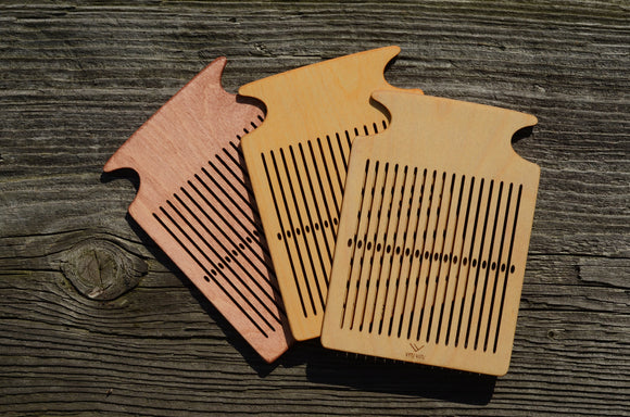 Rigid Heddle weaving loom, With handle,weaving shuttle, Rigid weaving, Weaving board, Inkle weaving, Tape loom, Handweaving loom