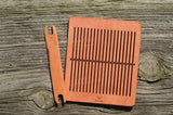 Rigid heddle with shuttle, 20 holes,  Braid weaving,Backstrap loom,Rigid heddle shuttle, Table loom, Viking reenactment, Viking weaving