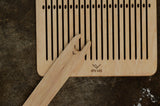 Rigid heddle loom and shuttle, 20 holes, Hand weaving, weaving kit ,Viking reenactment, Viking weaving, Baltic weaving, VytuVatu