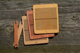 Rigid heddle, 20holes, Loom and shuttle, Hand weaving, Weaving kit, Viking reenactment, Viking weaving, Baltic weaving, VytuVatu