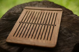 Rigid heddle, Oaken rigid heddle, 15 holes, Hardwood hedle, Viking weaving, Lithuanian weaving, Band weaving, Rigid weaving, Inkle loom