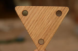 Triangle Weaving Tablets, Oaken tablets, Tablet weaving cards, Oak hardwood tablets , Cards for card weaving, Medieval  weaving, VytuVatu