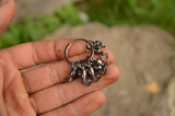 Swivels for weaving, Tool turning yarn back , Card weaving, Tablet weaving