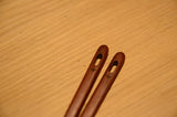 Nalbinding needle, 10 cm, Redwood, Top quality, Wooden needles, Mahogany wood,  Super Strong needle, Life time warranty, Medieval,