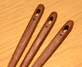 Nalbinding needle, 10 cm, Redwood, Top quality, Wooden needles, Mahogany wood,  Super Strong needle, Life time warranty, Medieval,