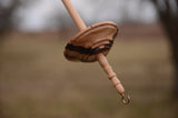 Drop Spindle, Hand spindle, spindle for spinning wool, Vytu Vatu Clear finish, Handcrafted Spinning Tool