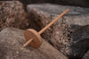Drop Spindle, Hand spindle, spindle for spinning wool, Vytu Vatu Clear finish, Handcrafted Spinning Tool