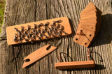 Tablet weaving kit, 24tablets set for weaving,  Card weaving, swivels  for weaving, weaving shuttle, copper pin, tablets for weaving