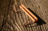 Tablet weaving kit, 16 tablets, Set for card  weaving,  weaving swivels, weaving shuttle, copper pin, tablets for weaving, Medieval weaving.