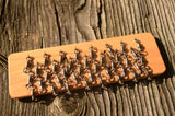 Tablet weaving kit, 38tablets set for weaving,  Card weaving, swivels  for weaving, weaving shuttle, copper pin, tablets for weaving