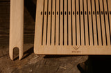 Rigid Heddle weaving loom with Shuttle. Natural wood colour, Weaving board, Rigid weaving,Inkle weaving, Backstrap loom, Handweaving loom