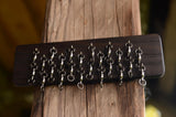Tablet weaving swivels, 24 swivels, Tool for card weaving, Tool turning yarn back, Card weaving, Spinners for weaving, Weaving post
