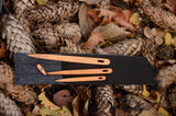 Wooden Nalbinding Needles, Oak wood, Weaving needles, Knitting needles, Needles set, With case, Set of 3, Nålebinding, Naalbinding needle