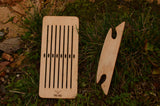 Rigid heddle weaving, Small heddle, Bandweaving for beginner,Backstrap loom, Small riding heddle loom, viking weaving, Baltic craft