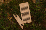 Rigid heddle weaving, Small heddle, Bandweaving for beginner,Backstrap loom, Small riding heddle loom, viking weaving, Baltic craft